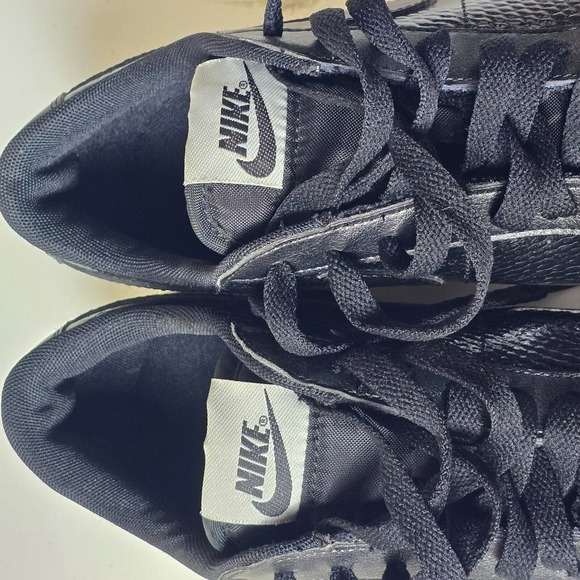 Nike‎ Blazer Low Leather PRM Black White Women's Size 8 – 685239-002 - Picture 11 of 13